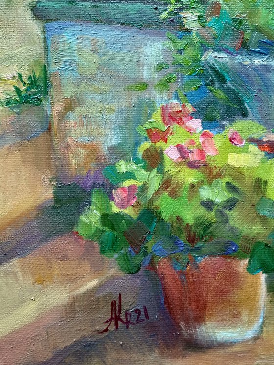 Terrace in Bloom
