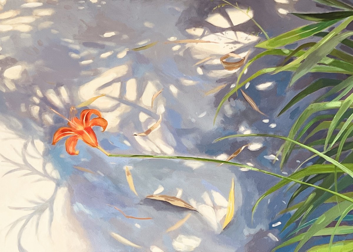 Water Day-Lily by Sara Kern Ga?e�a
