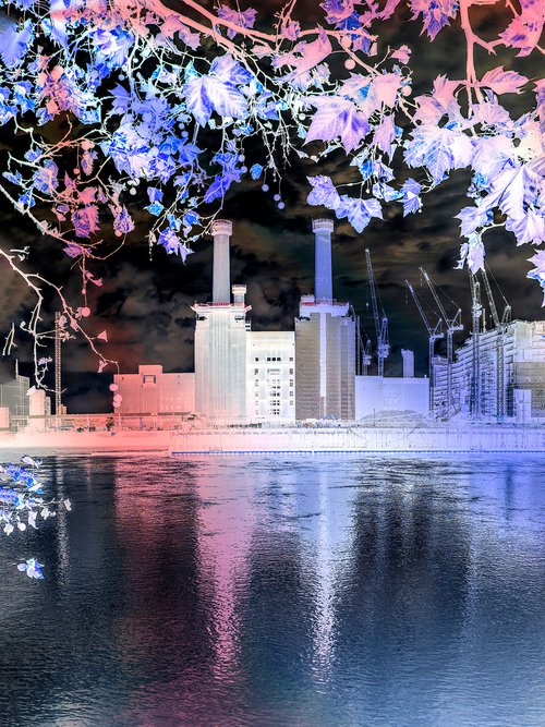 BATTERSEA POWER STATION : Autumn 2015 NO3  Limited edition  1/20 24"x18" by Laura Fitzpatrick