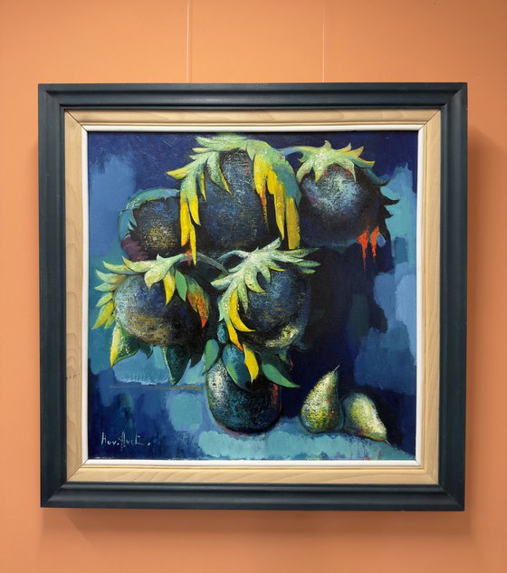 The Bowing Sunflowers