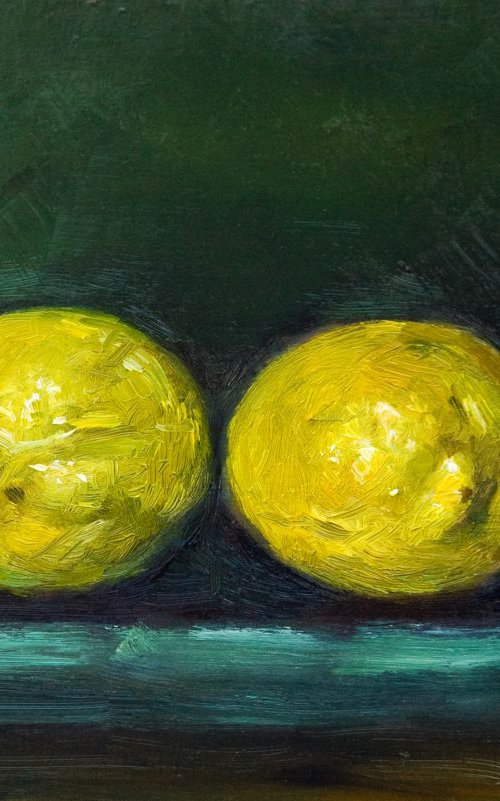 Two Lemons by Andre Pallat