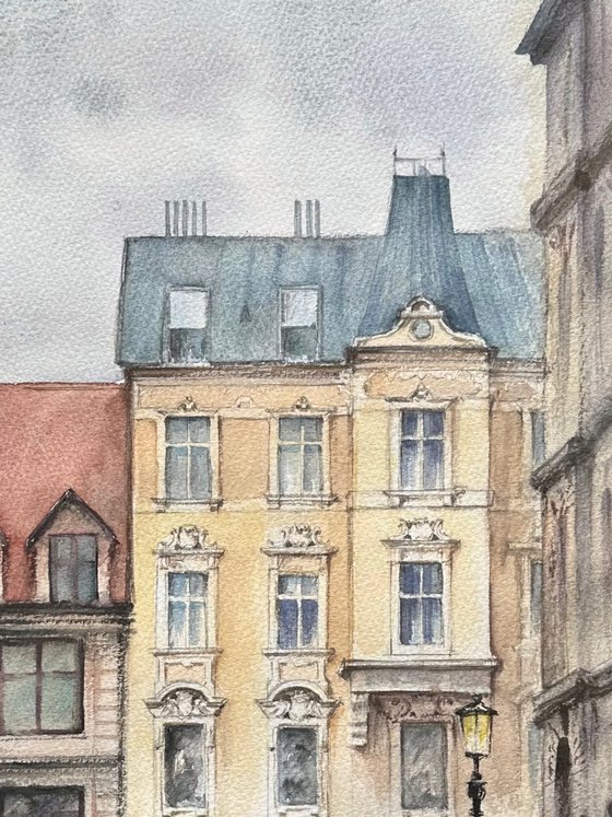 Rainy day in Ljubljana