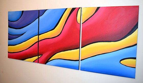 Graffiti  60 x 28"