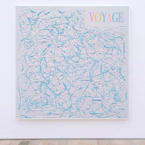 VOYAGE (abstract popart painting) by SUPER POP BOY