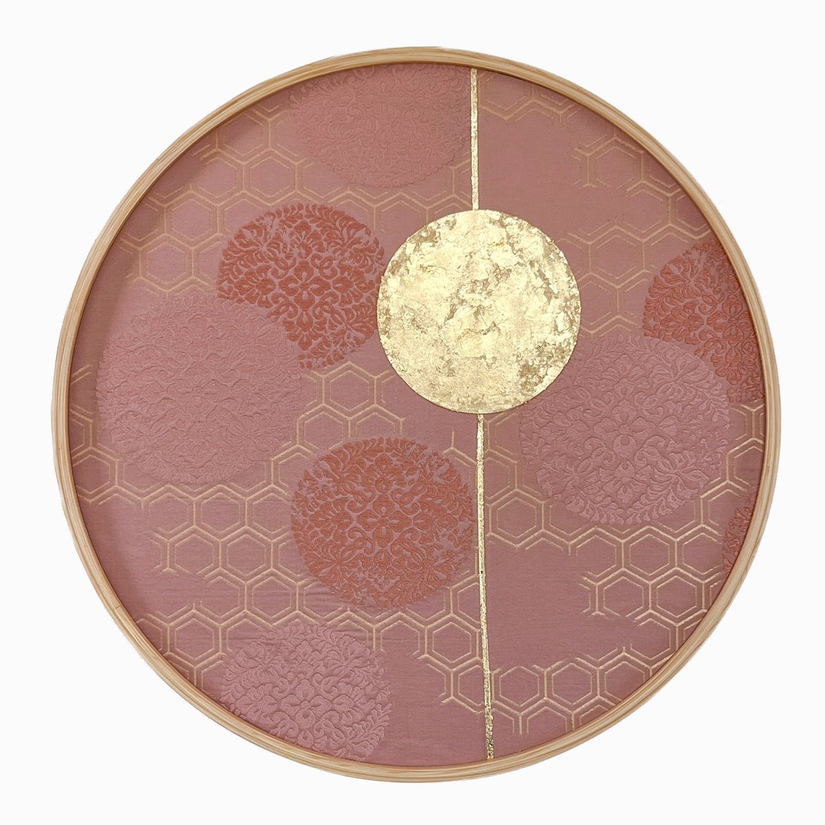 Moonlight Sakura ~Transience~ Ii (Kimono) By Lena Okamoto, 20 X 20, Artwork For Sale On Artfinder
