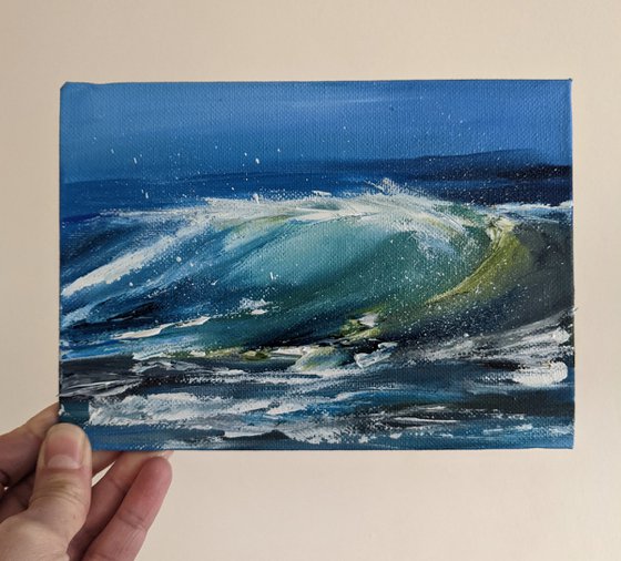 Miniature Wave Seascape #7