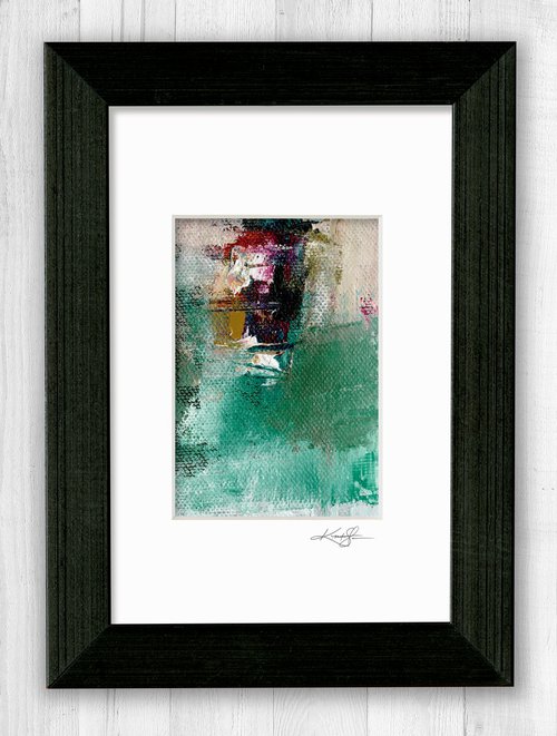 Oil Abstraction 26 - Abstract painting by Kathy Morton Stanion by Kathy Morton Stanion