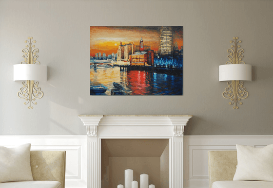 Oxo Tower London Cityscape