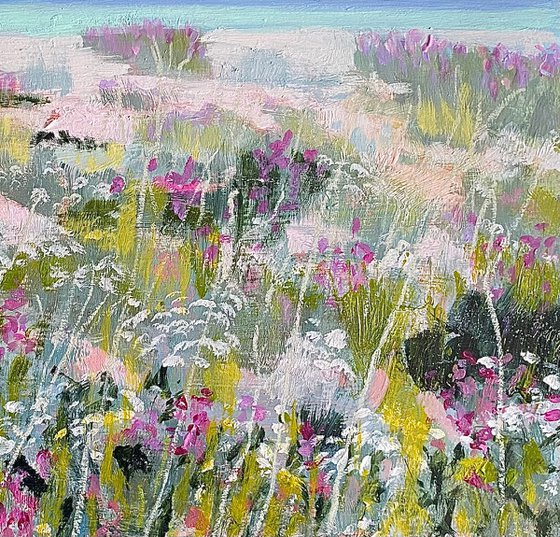 Summer Wildflower Beach