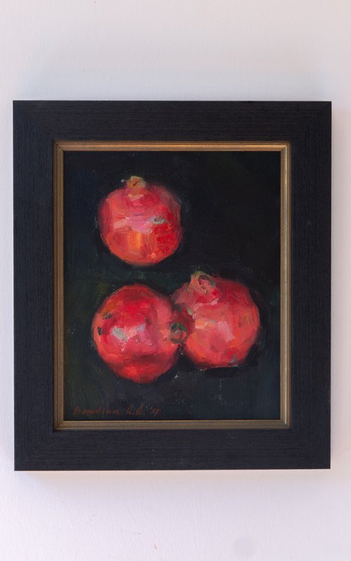 Pomegranates by Anastasia Borodina