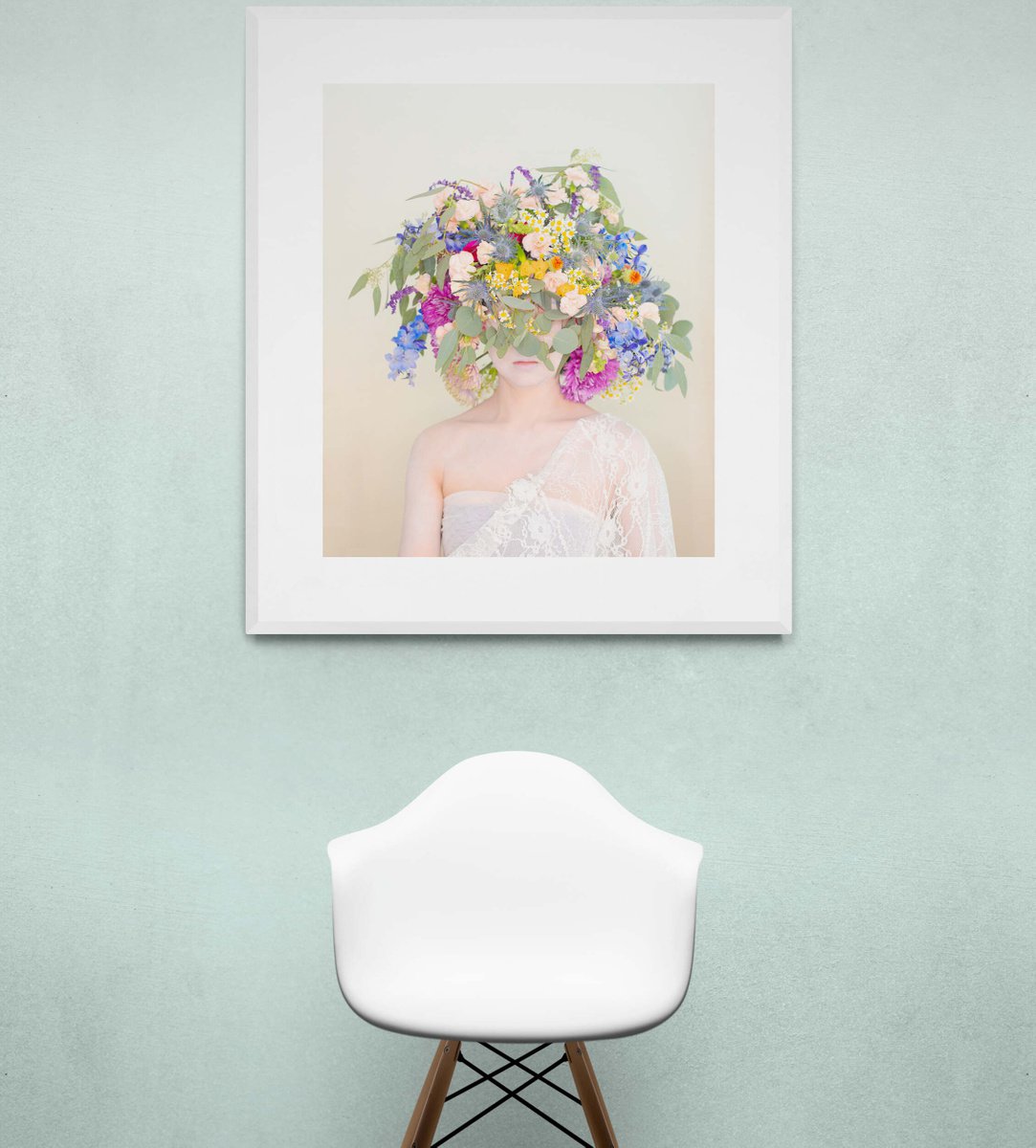 Photorealistic Portrait Photograph By Ziesook You, 24 X 30", Scent Of Broq-Pa 11122020, Original Artwork