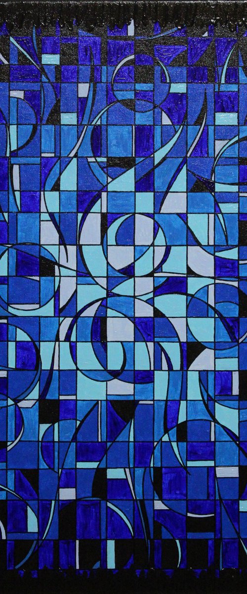 Bewitching blue fragmentation by Jonathan Pradillon