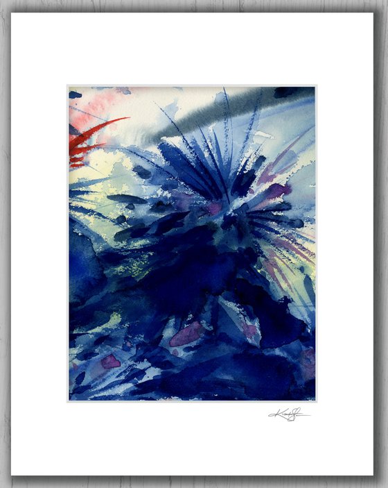 Organic Dream 2 - Abstract Floral art by Kathy Morton Stanion