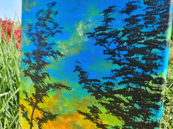 Yellow sunset