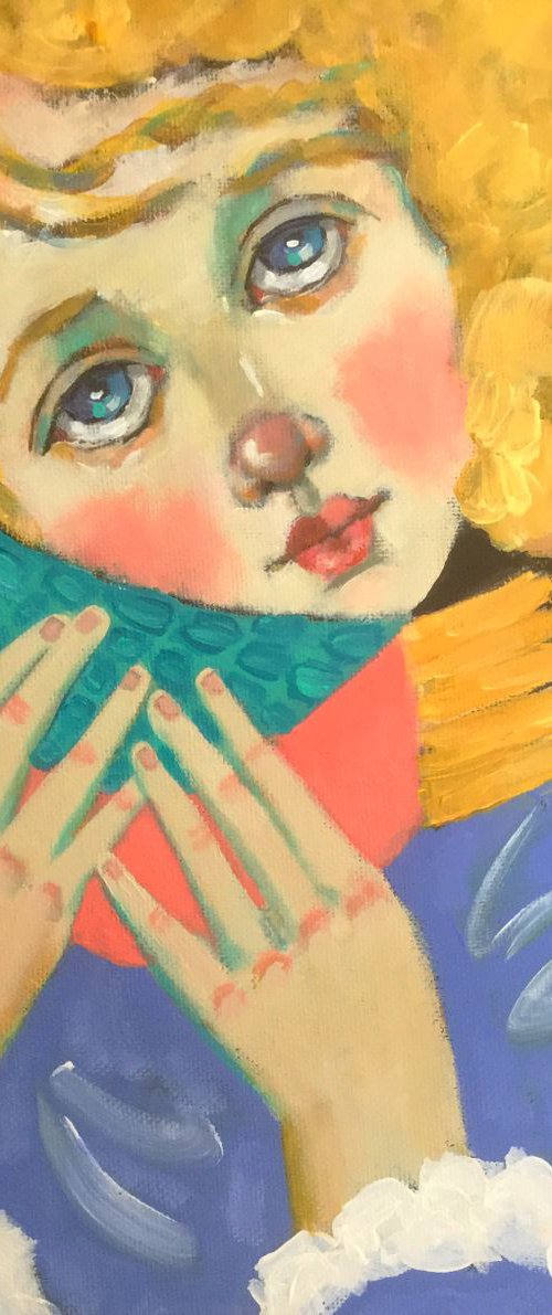 “Sad Blues” by Holly Wojahn