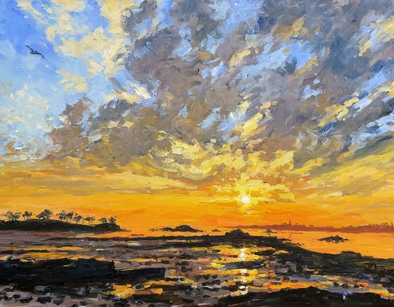 Roscoff sunset