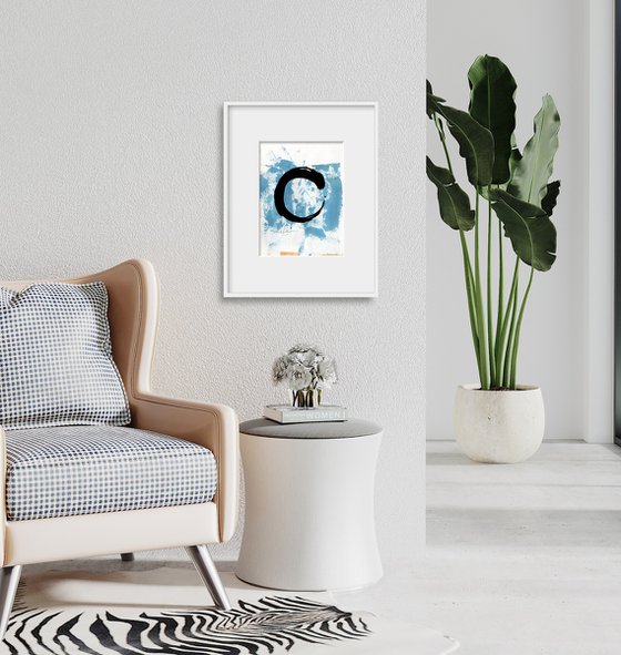 Enso Enlightenment 8 - Abstract Painting by Kathy Morton Stanion