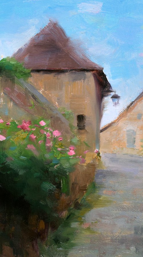Segur le Chateau in the Dordogne Valley by Gav Banns