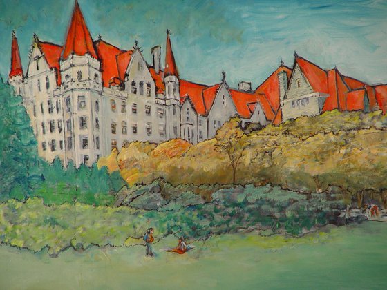 Red Roofs of the University of Chicago