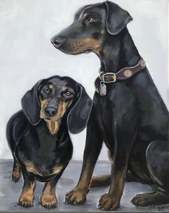 Pet portrait commission