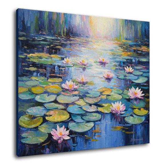 Water Lilies Pond Dreamscape