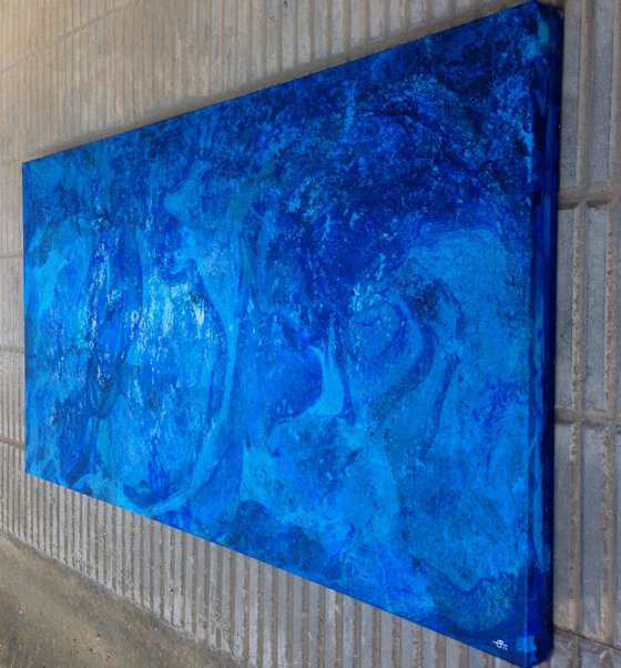 BLUE PLANET (120 x 60cm) (47.2 x 23.6") XL!!
