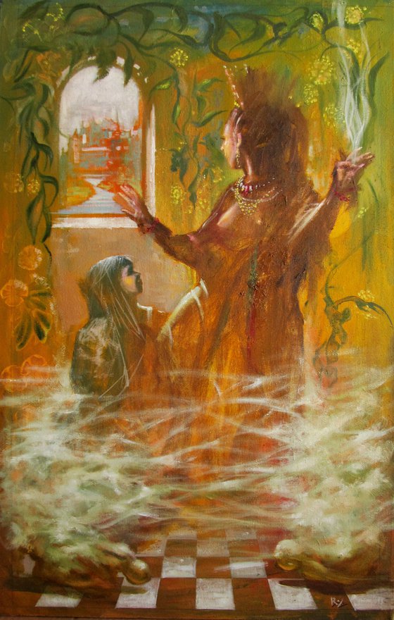 Queen of Sheba and celestial incense