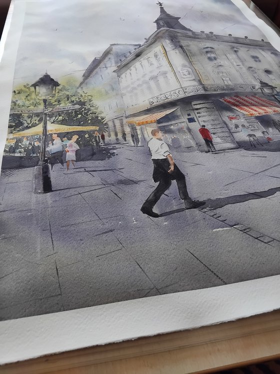 Corner at Knez Mihajlova