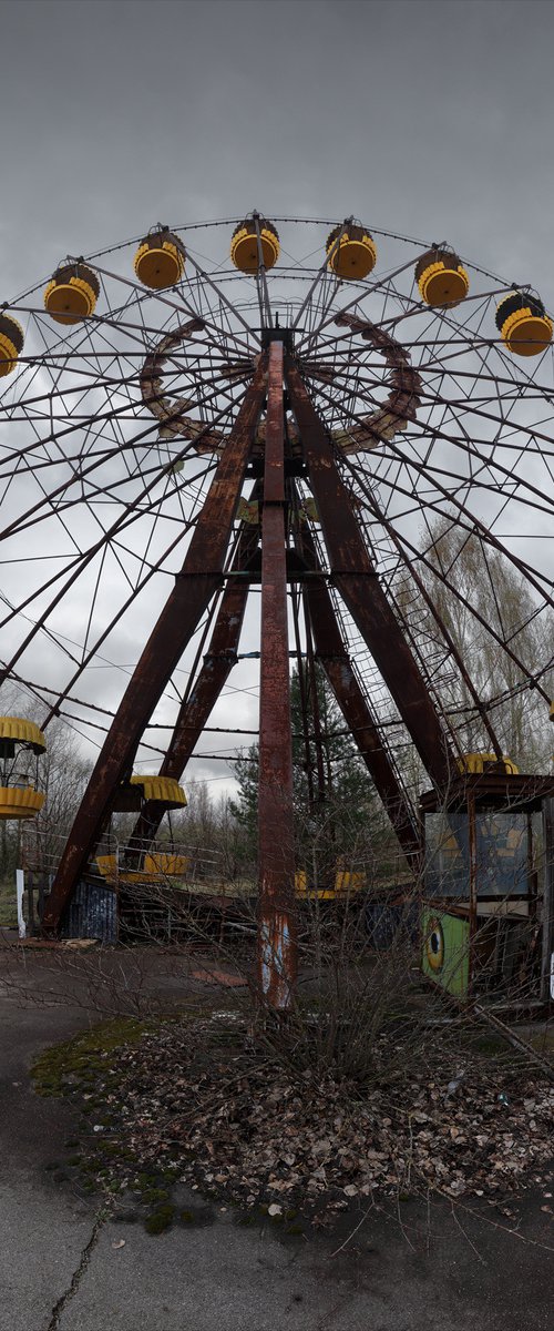 #47. Pripyat Ferris wheel 1 - XL size by Stanislav Vederskyi