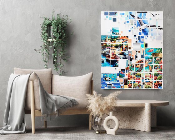 Mosaic of coastal dreams
