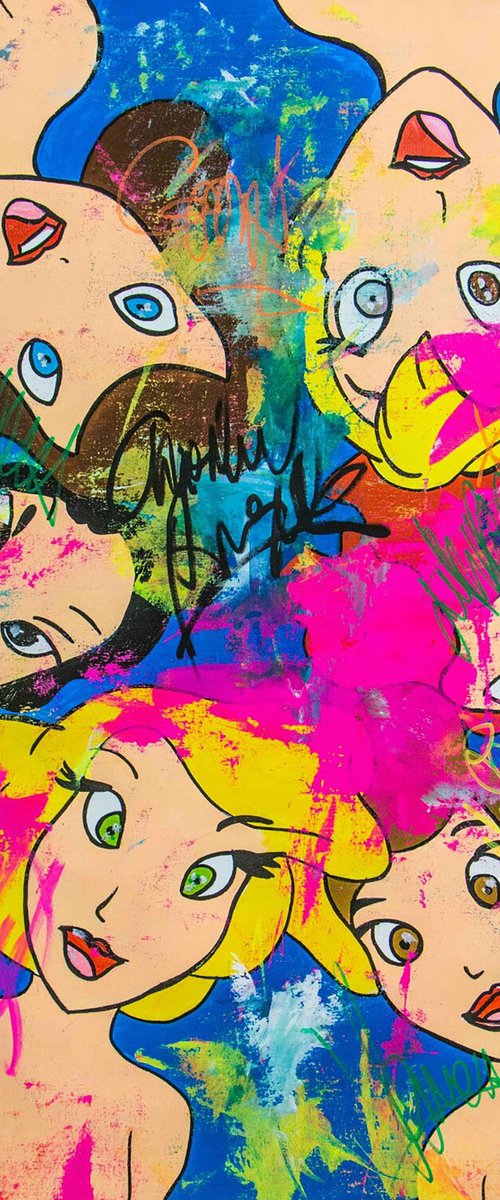 Princesses waking you up by Carlos Pun Art