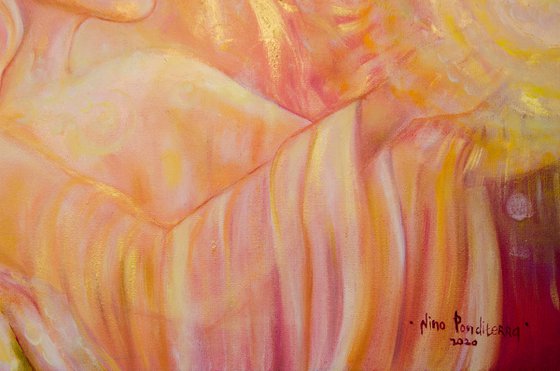 Angel of Light original oil painting