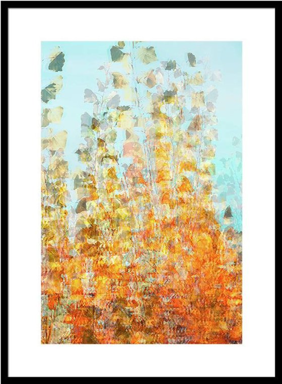 Golden Autumn - print on Watercolor paper Photograph