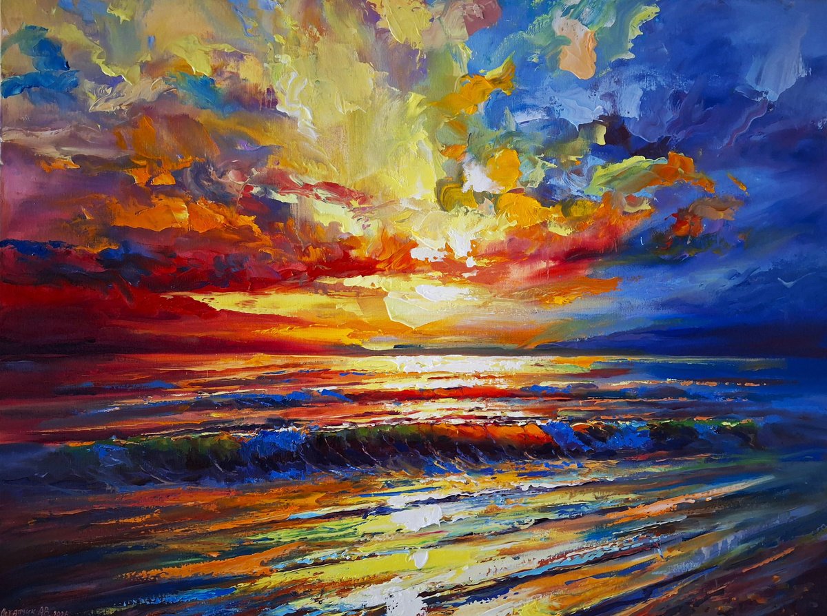 Symphony Of The Passing Day - ? By Andrej Ostapchuk, 31 X 24, Artwork For Sale On Artfinder