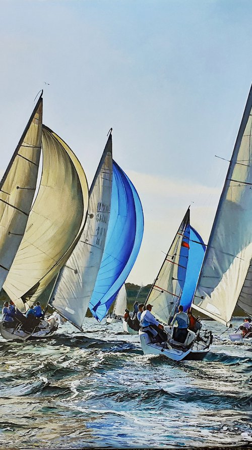 A SAILING WEEKEND by Tatiana Rezvaya
