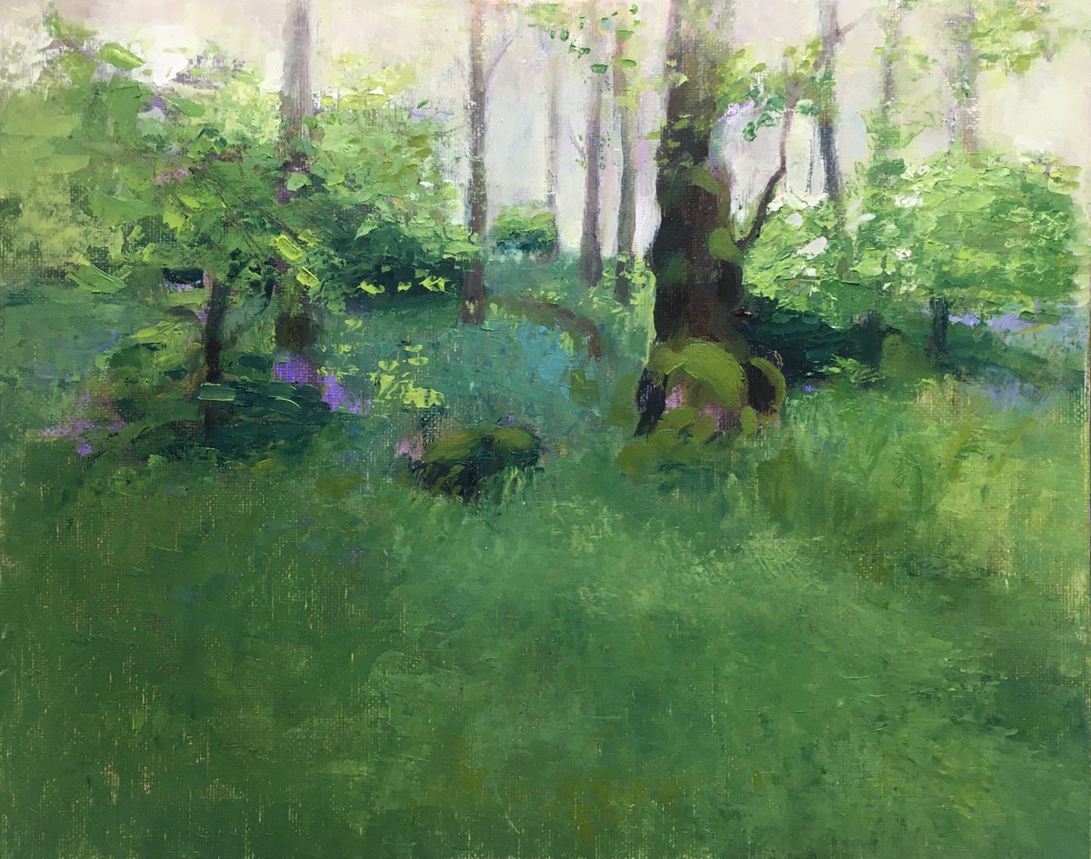 Bluebell Wood by Alexandra Morris