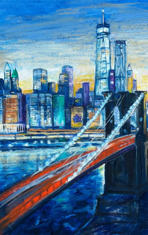 The Freedom Tower New York by Patricia Clements