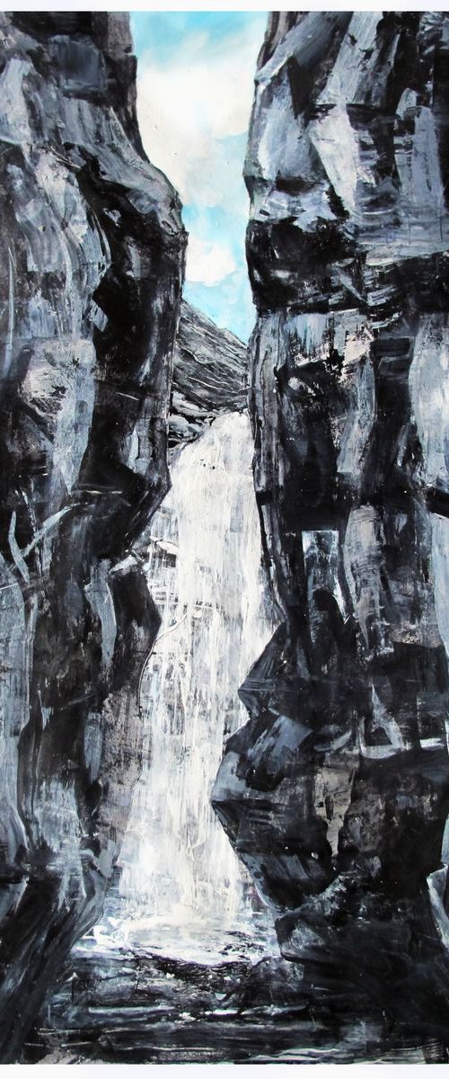 Quarry, Falls, Cumbria by John Sharp