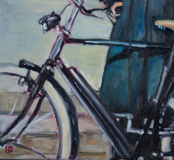 Man With A Bicycle