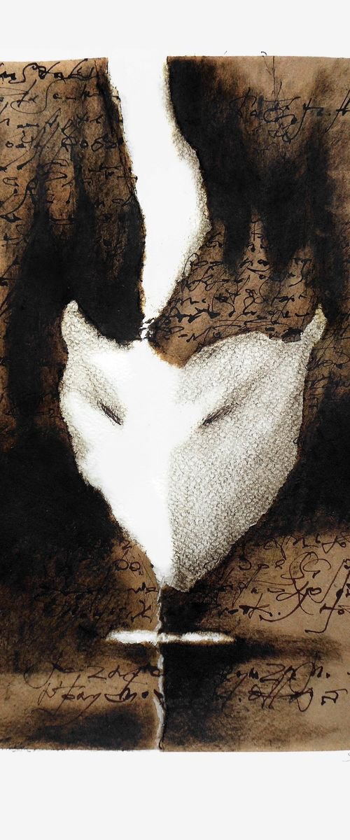 White Mask by Evgen Semenyuk