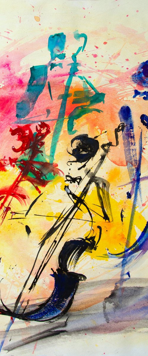 String Quartet. Color Symphony by Irina Bibik-Chkolian