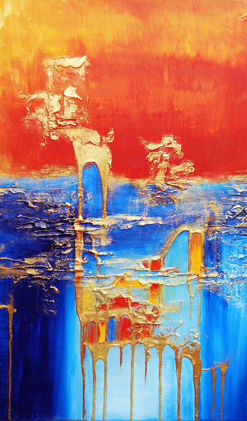 CARNIVAL IN VENICE by VANADA ABSTRACT ART