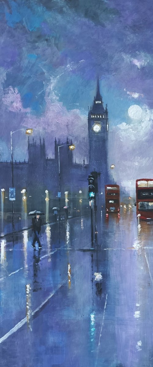 Westminster Evening by Alan Harris