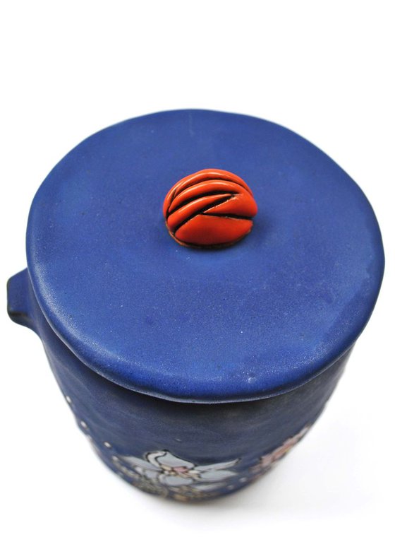 Ceramic | Box | Blue velvet