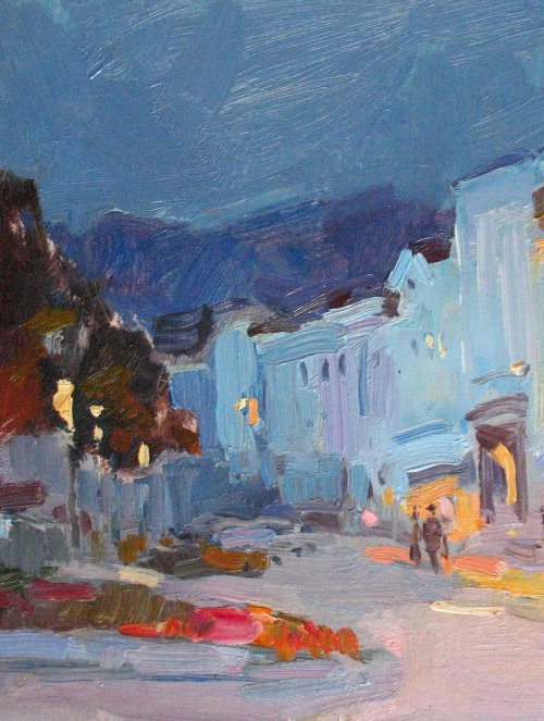 Night walk. Aigen. by Aleksandr  Kryushyn