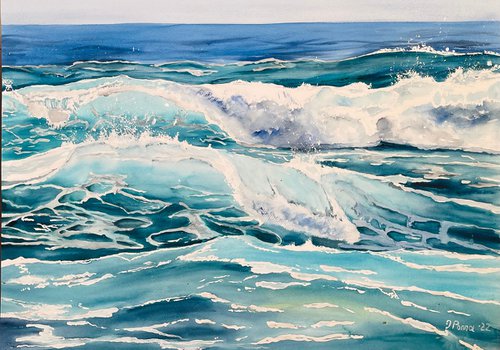 The wave by Irina Ponna
