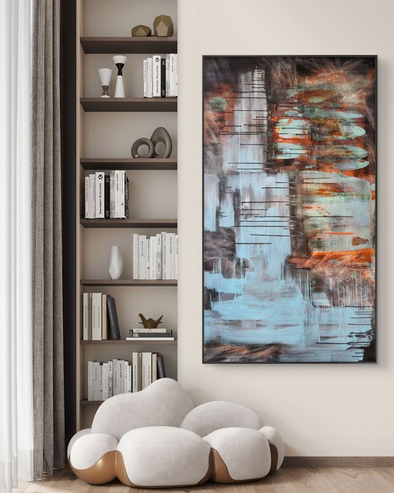 SHADOW - Contemporary Abstract Painting
