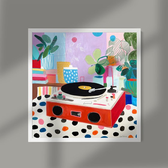 Retro Record Player