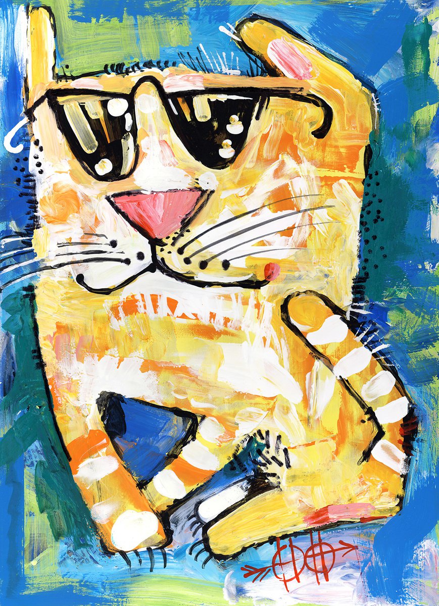 Cat stories #82 by Nikita Ostapenco