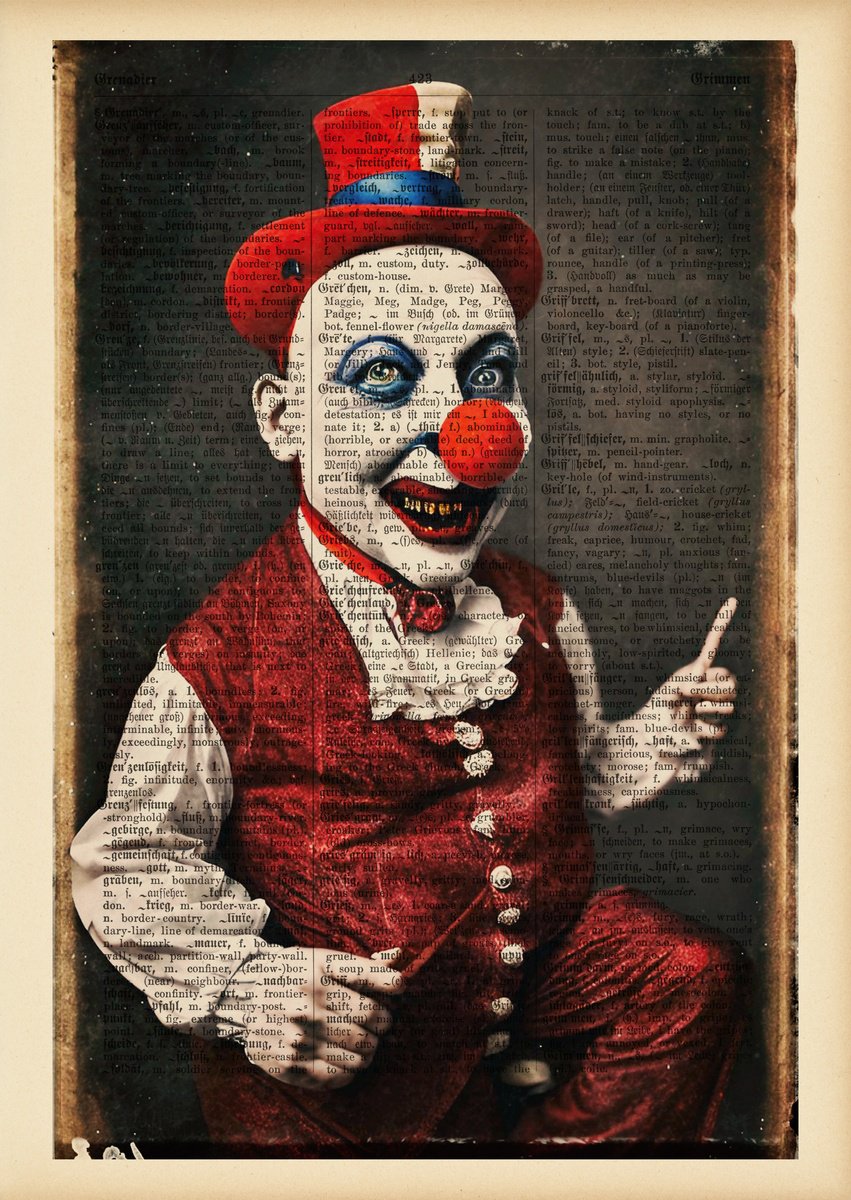 Unsettling Clown by Jakub DK - JAKUB D KRZEWNIAK